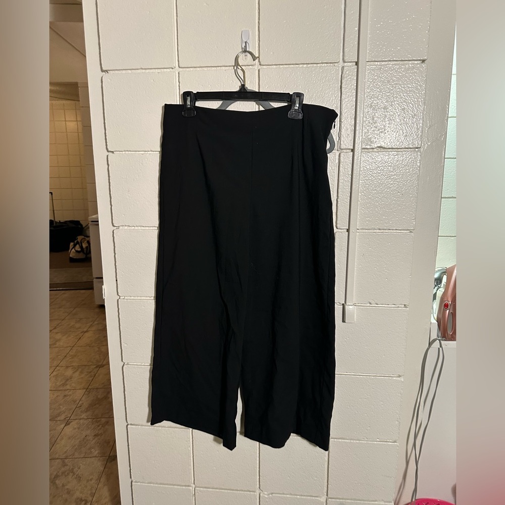 Loft Wide Leg Crop Dress Pants Size 12